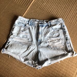 AEO mom shorts